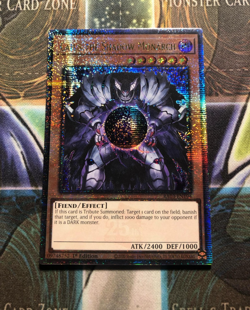 *** CAIUS THE SHADOW MONARCH *** QUARTER CENTURY SECRET RARE RA03-EN194 YUGIOH! - Image 1
