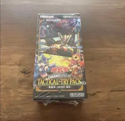 Yugioh Tactical-Try Pack Black Magic HERO Mikanko Box Japanese Sealed PSL 2025 - Image 1