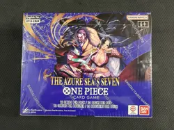 One Piece Cards Sealed Booster Box The Azure Sea's Seven Bandai OP14-EB04 - Image 1