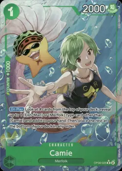 One Piece TCG • Camie OP06-025 • Alternate Artwork • ENG/NM - Image 1