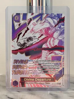 Divine Departure (Alt Art) OP13-076 R Carrying on His Will ONE PIECE English NM - Image 1
