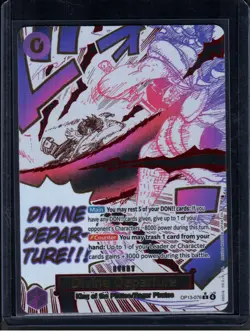 Divine Departure (Alt Art) OP13-076 R Carrying on His Will - ONE PIECE English - Image 1