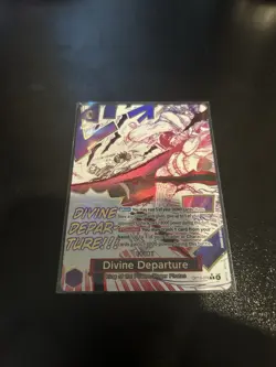 Divine Departure (Alt Art) OP13-076 R Carrying on His Will ONE PIECE English NM - Image 1