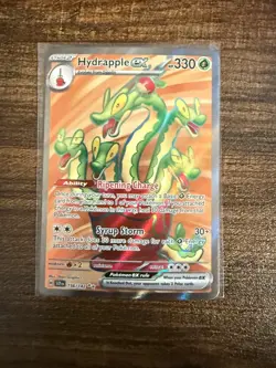 Hydrapple ex 156/142 Full Art Pokemon Card- Near Mint- Stellar Crown - Image 1