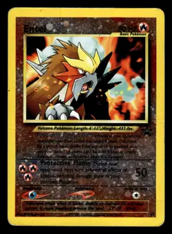 Entei 34 Reverse Holo Black Star Promo Card Pokemon Card - Image 1