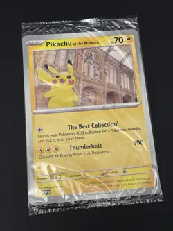 Pokemon x Natury History Museum PROMO Pokemon Pikachu Museum Spedita Da Italia - Image 1