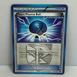 Team Plasma Ball 105/116 - Non Holo - Plasma Freeze - Pokemon Card - NM - Image 1