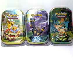 Pokemon TCG Prismatic Evolutions Mini Tin Lot of 3-New/Factory Sealed -HIGH DMND - Image 2