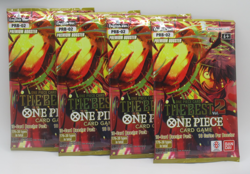 One Piece TCG PRB02 Premium The Best Booster Pack x4 English Sealed Packs - Image 1