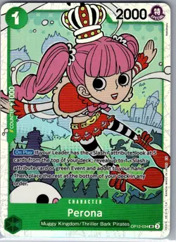 Perona OP12-034 SR English Legacy of the Master - One Piece Card - NM - Image 1