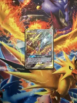 Moltres Zapdos Articuno SM210 GX Tag Team Hidden Fates Promo Card NM Condition - Image 1