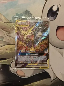 🔥 Moltres Zapdos Articuno SM210 GX Tag Team Hidden Fates Promo Card NM Sealed! - Image 1