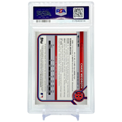 2022 Bowman Chrome Draft Chase Meidroth 1st Bowman RED WAVE AUTO /5 PSA 10 - Image 2