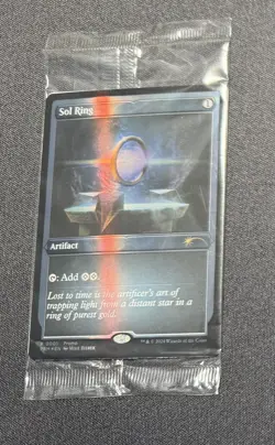 MTG Sol Ring Foil Foundations Buy-A-Box Promo, Sealed - NM - Image 1
