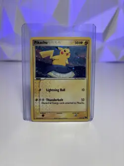 *MISPRINT* Pokemon Pikachu POP Series 5 012/017 Holo 2007 Inverted Back Error - Image 1