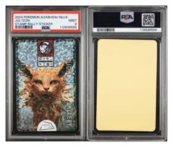 PSA 9 MINT 2024 Pokemon AZABUDAI HILLS JOLTEON / VENUSAUR Stamp Rally Sticker - Image 3