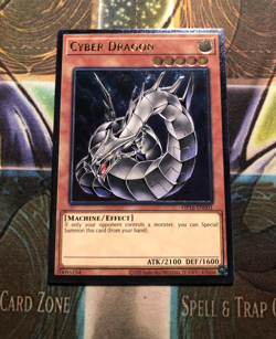 *** CYBER DRAGON *** ULTIMATE RARE OTS PACK OP16-EN001 YUGIOH! - Image 1