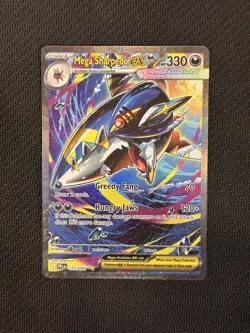 Mega Sharpedo EX 127/094 - Phantasmal Flames SIR Pokemon TCG NM/M - Image 1