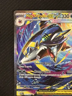 Mega Sharpedo EX 127/094 - Phantasmal Flames SIR Pokemon TCG NM/M - Image 5