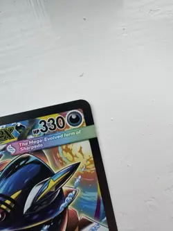 Pokemon TCG Mega Sharpedo EX 127/094 SIR Phantasmal Flames NM - Image 4