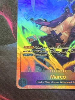 One Piece PRB02-008 Marco SR Premium Booster -The Best- Vol. 2 Foil English NM - Image 5