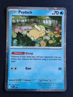 Psyduck MEP 007 Cosmos Holo ME: Mega Evolution Promo - Pokemon Card - NM - Image 1