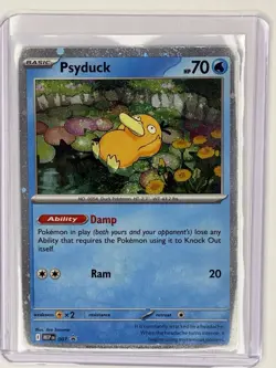 Psyduck 007/ME01 Mega Evolution Black Star Promo Holo Pokemon Card - NM/Mint - Image 1