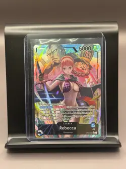 One Piece TCG | Rebecca | OP04-039 | Alt Art | Kingdoms of Intrigue | Leader NM - Image 1