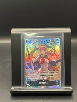 One Piece TCG | Rebecca | OP04-039 | Alt Art | Kingdoms of Intrigue | Leader NM - Image 1