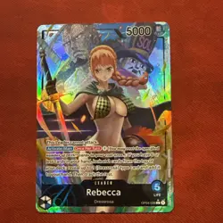 Rebecca Alt Art Leader OP04 - One Piece TCG Kingdoms Of Intrigue OP04-039 NM - Image 1