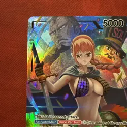 Rebecca Alt Art Leader OP04 - One Piece TCG Kingdoms Of Intrigue OP04-039 NM - Image 2