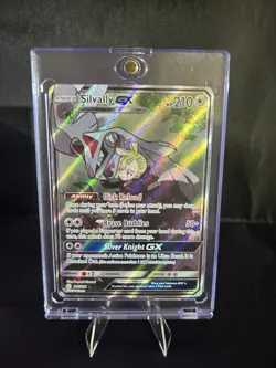 Pokemon TCG Ultra Prism - Silvally GX card 227/236 (Secret Rare Holo) - Image 4