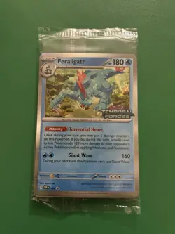 Pokemon Temporal Forces Staff Prerelease Promo Card Set of 4 NM Sealed Error - Image 1