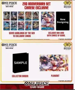 One Piece Card Game Chinese 2nd Anniversary Box Sealed. JP Ver. US SELLER - Image 3
