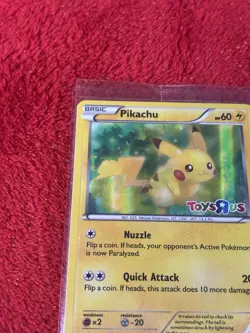 Pikachu - (Toys R Us) 026/083 Miscellaneous Cards & Products Holo Sealed - Image 3