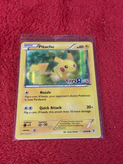 Pikachu - (Toys R Us) 026/083 Miscellaneous Cards & Products Holo Sealed - Image 5