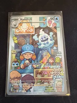 Vanillish 190/182 Pokemon Illustration Rare Holiday Calendar NM - Image 1