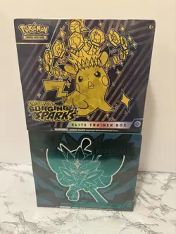 Surging Sparks and Twilight Masquerade - Sealed Elite Trainer Box ETB - Pokemon - Image 1