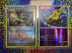 Pokemon: Reverse Holo 62/123 Drowzee; Crosshatch 97/111 Underground Expedition - Image 1