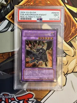 Yugioh! Dark Blade the Dragon Knight - RDS-EN035 - Ultimate Rare PSA 9 - Image 1