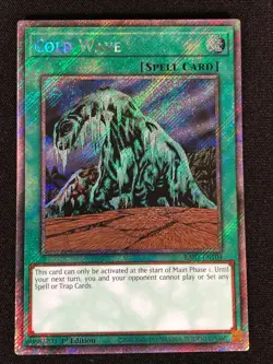 Yugioh Cold Wave RA03-EN104 1st Platinum Secret (NM) - Image 1