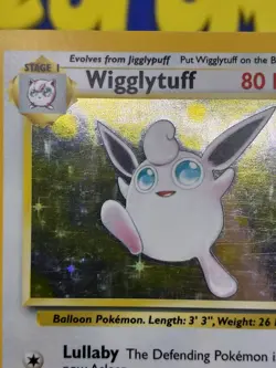 Wigglytuff 16/64 Jungle Set Holo Rare Vintage Pokemon Card - Image 4