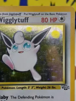 Wigglytuff 16/64 Jungle Set Holo Rare Vintage Pokemon Card - Image 5