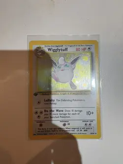 Wigglytuff 16/64 Jungle Set Holo Rare Pokemon Card Nintendo Pokemon TCG WOTC MP - Image 1