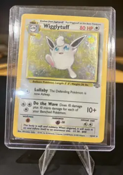 Wigglytuff 16/64 Holo Rare Jungle Set Pokemon Card - Image 4