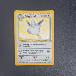 Pokemon Card Wigglytuff 16/64 Rare Holo Jungle Set WOTC Played LPU - Image 1