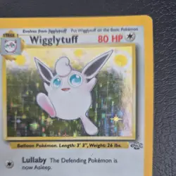 Pokemon Card Wigglytuff 16/64 Rare Holo Jungle Set WOTC Played LPU - Image 5