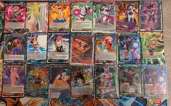 RARE Pre Release Gold Stamped (21 Card Lot) Dragon Ball Super Masters CCG TCG - Image 2