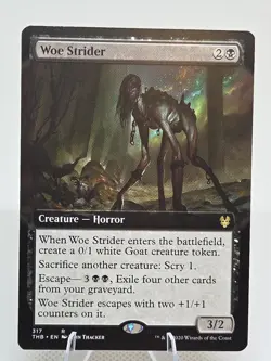 Woe Strider (Extended Art) X1 THB MTG Theros Beyond Death - Image 1