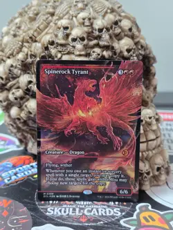 ☠☠ Spinerock Tyrant (0389) (Showcase) Lorwyn Eclipsed Foil - Image 1